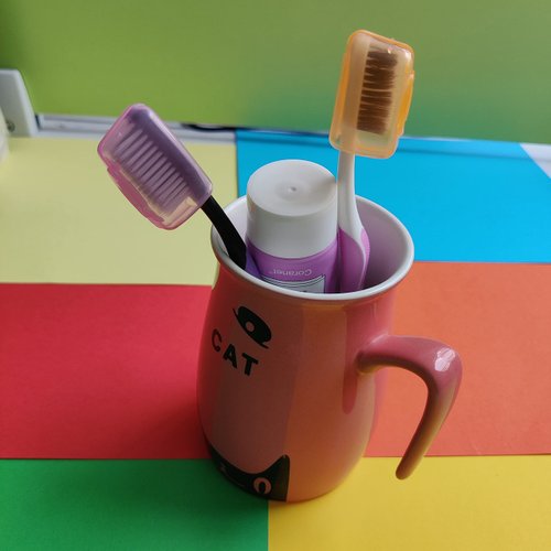 10 Pieces Portable Toothbrush Containers Travel Toothbrush Cap Cover Tooth Brush CapsConvenient for Travel, Home, Office and Hotel Use