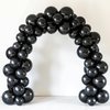 100pcs Black Balloons for Balloon Garland Arch Kit, Perfect for Valentine's Day, Baby Shower, Gender Reveal, Wedding, Birthday Party Decoration