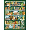Cobble Hill 1000 Piece Puzzle - The Purrfect Bookshelf - Sample Poster Included