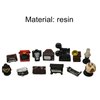 Pinenjoy 13Pcs Miniature Home Appliances 1inch Retro Dollhouse Furniture Mini Simulated Resin Camera Telephone Television Models for DIY Diorama Micro Landscape Craft