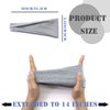 FULZTEY Headbands for Women Neutral Wide Hairbands Fashion Boho Headwraps Stretchy Bandanas Cotton Turban Workout Yoga Sweat Head Bands for Women’s Hair Accessories 6Pcs (Grey White Pink)