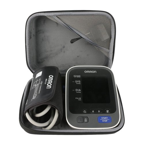 co2CREA Hard Case Compatible with Omron 10 Series Upper Arm Blood Pressure Monitor Cuff BP785N / BP786 / BP786N