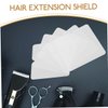 Beavorty 6pcs Hair Extension Protection Plate Heat Shield Guards for Hair Extension Hair Extension Heat Shield Hair Extension Protector Hair Glue Protector Hair Extensions Tools