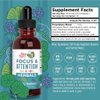 MaryRuth Organics | Nootropic Focus Supplement for Kids with Ginkgo Biloba & Astragalus | USDA Organic | Vegan | Non-GMO | 30 Servings