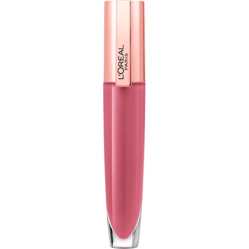 L'Oreal Paris Glow Paradise Hydrating Tinted Lip Balm-in-Gloss with Pomegranate Extract & Hyaluronic Acid, Ultra-Gentle, Non-Sticky Formula, Rosy Utopia, 0.23 Fl Oz