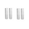 CFS – 4 Pack Universal String Wound Sediment Water Filter Cartridges Compatible with American Plumber W30W Models – Remove Bad Taste & Odor – Whole House Replacement Filter Cartridge – 5 Micron