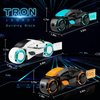 AobiKSEY TRON Legacy Building Set, Tron Light Cycle Collectible Toy Motorcycle Building Block Set Toy for TRON Fans and Kids Age 3+ Years Old (201 Pieces)…