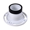 Oatey 4 in. PVC Twist-N-Set Closet Flange