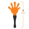 Windy City Novelties Hand Clapper Noise Makers Party Favors (Orange/Black)