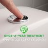 Down John (Once-A-Year) Septic Tank Treatment | 1 Year Supply | 3-Part Concentrate Live Bacteria, Carbon & Enzyme Treatment | Odor Neutralizer | Cleans Septic Lines & Improves Drain Field Absorption