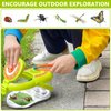 2 Sets Bug Catcher Kit for Kids - Bug Catching Kit with 4X Magnified Viewer, Bug Catcher, Tweezers, Night Observation Light & Bug Habitat Box, Butterfly Net, Backyard Outdoor Toy for Ages 3-5 5-7 8-12