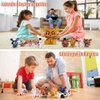 lasama Action Figures, 8Pcs Game Figurines Toys with 50PCS Sticker for Video Games Fans, 2.6 Inch Collectible Playset for Boys and Girls for Cake Toppers Decorations