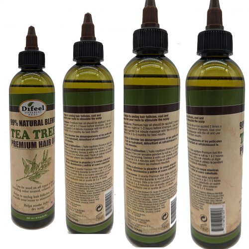 Difeel 99% Natural Premium Hair Oil - Tea Tree Oil 7.78 ounce