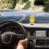 Solar Powered Dancing Chick, Solar Bobblehead Chicken, Solar-Powered Car Charm, Cartoon Bobble Head Chick Ornaments Figures for Car Dashboard, Bobbleheads for Car Dashboard, Solar Power Kits