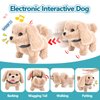 25-Piece Kids Dog Toy Doctor Kit, Interactive Plush Walking Bark Puppy Vet Case Carrier Pretend Play Set with Pet Care Backpack - Ideal Gift for 3-7-Year-Old Girls and Boys