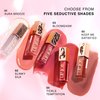 SELESTIA BEAUTY Lip Plumper Gloss Lip Job - Plumping Lip Gloss with Glossy Finish - Lip Pump Gloss with Hydrating & Smoothing Formula - 0.14 Fl Oz (Bloomgasm)