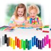 MayMoi Tempera Paint Sticks, Bright Colors Tempera Paint Sticks Quick Drying, Easy to Color and Washable Paint Crayons for Kids and Students (24 Colors)