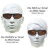 proSPORT Blue Blocking Bifocal Sunglasses Reader +2.00 Men Women Safety Z87 Protective HD Lens