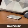 SunplusTrade Business Card Holder for Men and Women (Slim Minimalist Design Case, Stainless Steel Metal, Fits 18 Business Cards in Pocket)