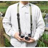 Black Camera Strap, Quick Release Adjustable Camera Neck Shoulder Sling Strap for Nikon Canon Sony Pentax Fujifilm Panasonic SLR DSLR Cameras