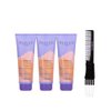 Inebrya Blondesse No-Orange Mask (8.45 oz) with Teasing Comb Pack of 3