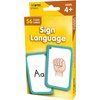 Teacher Created Resources Sign Language Flash Cards (EP62076), White Medium