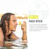 Raw Elements Face Stick SPF 50 All-Natural Mineral Sunscreen - Reef Safe, Water Resistant, Broad Spectrum UVA/UVB Protection, Safe For All Ages, Travel Size 1 oz