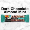 KIND Bars, Dark Chocolate Mint, Healthy Snacks, Gluten Free, Low Sugar, 12 Count