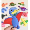 VLOOK Magnets for Kids Dinosaur Fridge Magnets for Whiteboard Preschool Learning Toys Education Gift for Baby Toddlers Child (Casual)