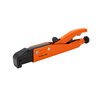 Grip-On 91207 7-Inch Axial Grip L-Shaped Locking Pliers in Orange Epoxy