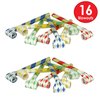 Beistle 16 Piece Super-Tube Noiseless Blowouts For Birthday Favors, New Year's Eve Party Supplies, Multicolor