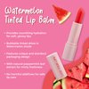 Watermelon Tinted Lip Balm and Strawberry Sugar Lip Scrub Stick Duo by Lick Your Lips - for Lip Repair, Deep Hydration, and a Soft, Radiant Pout