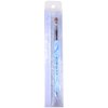 Ivy L 2- Way French Gel Acrylic Nail Art Kolinsky Brush with Dotting Tool for Professional Manicure Cuticle Clean up Nail Art Design (Size # 12, Blue Marble)