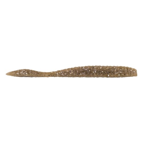 Berkley PowerBait® MaxScent Flat Worm Finesse Fishing Bait, Natural Shad, 3.6in | 9cm, Irresistible Scent & Flavor, Versatile Profile, Ideal for Drop Shot Presentation