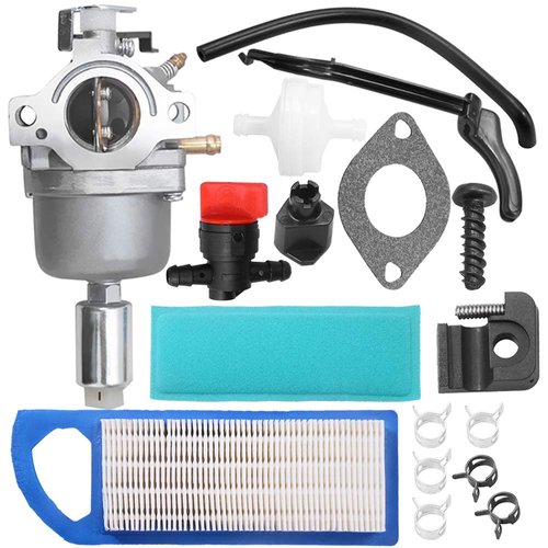 MIA11520 Carburetor 791858 Carb Replacement for LA125 LA115 X145 L107 L108 D110 D105 L105 102 115 105 X120 108 Lawn Tractor MIA11474 / 12509 Carb with Air Filter Kit