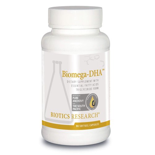 Biotics Research Biomega DHA Fish Oil, 600 mg DHA, Supports Learning and Memory, Fetal Brain Vita...