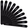 Makartt Nail File 120 240 Grit Emery Boards for Nails 10pcs Nail Files Professional Washable Doubled Sides Nail File Kit for Manicure Pedicure Natural Acrylic Nails Coarse Nail File for DIY Salon Use