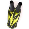 ATOMIC FULL FOOT SPLIT FINS HIGH ENERGY COMPOUND SCUBA DIVING (Yellow, 10.5-11.5)