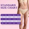 REELINDRY Washable Incontinence Underwear for Women Absorbency Panties Leak Proof Postpartum Bikini Bladder Control Briefs 1 Pack (Beige, M)