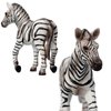 Gemini&Genius Zebra Animal Toy for Kids, Zebra Figurine Toy, Wildlife Action Figure Toy, Great Gift, Collection, Cake Topper, Storytelling Prop and Room Decor for Kids and Todders