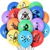 40 Pieces Science Party Balloons Mad Scientist Decorations Science Party Week Decor Science Balloons Latex Birthday Party Balloons for Scientist Lab Science Holiday Laboratory Decorations