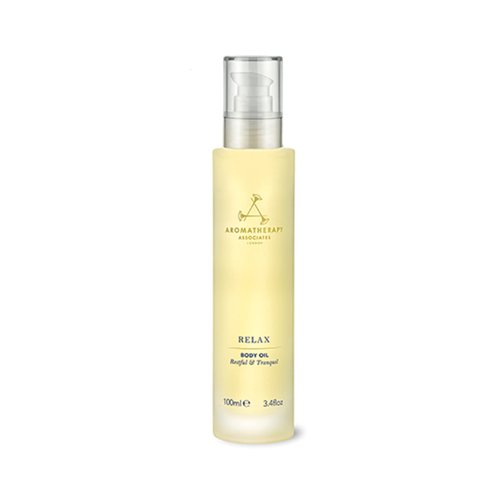 Aromatherapy Associates Relax Body Oil. Luxurious Blend of Oils for a Nourished Body. Made with Vetivert, Chamomile and Ylang Ylang Essential Oils (3.4 fl oz)