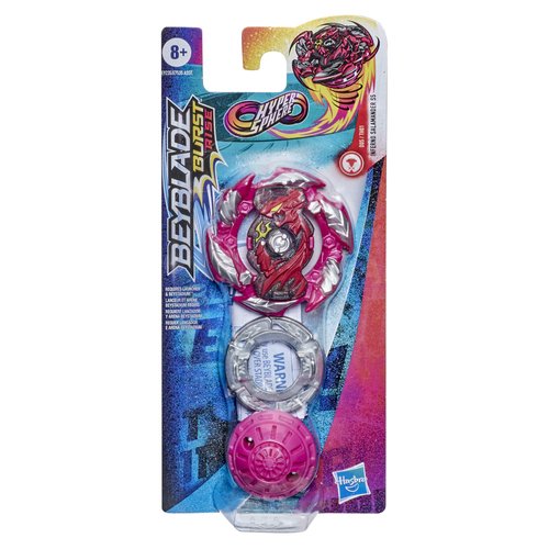 Beyblade Burst Rise Hypersphere Inferno Salamander S5 Single Pack - Balance Type Left-Spin Battling Top Toy, Ages 8 and Up