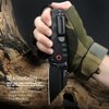 ARTISANCUTLERY Tactical Knife Proponent Subsize (1820PS) D2 Steel Black PVD Blade Black G10 Handle Pocket Knife Folding Knife EDC Knife
