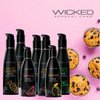 Wicked Sensual Care Aqua Blueberry Muffin 4 oz - Water-Based Lubricant, Propylene Glycol & Glycerin Free, pH Balanced, Compatible with All Toy Materials, Sweetened with Stevia