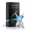 Tattoo Cartridge Needles - Yuelong 20PCS New Disposable Tattoo Needle Cartridge 5 Round Shader for Tattoo Machine Kit Tattoo Supplies (1205RS)