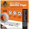 Gorilla Tape, White Duct Tape, 1.88" x 30 yd, White, (Pack of 1)