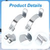 2pcs Car Air Filter Clips, Metal Air Cleaner Cover Clip Housing Box Lid Spring Clip Clamp Car Accessories for Toyota