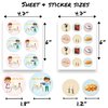 Joyful Artistry Kids Shabbat Stickers, 8 Jewish Shabbath Sticker Sheets, Kabbalat Shabbat, Shabbat Stuff, Shabbat Toy, Jewish Stickers, Shabbat Kids Set, Shabbat Crafts for Kids (8)