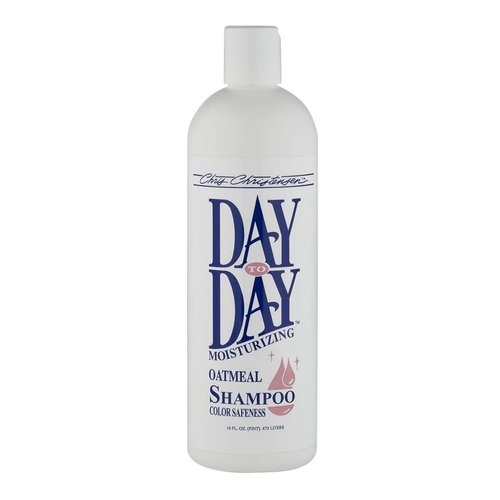 Chris Christensen Day to Day Ultra Concentrated Dog Shampoo, Makes up to 8 Bottles, Groom Like a Professional, Moisturizing, All Coat Types, for Daily Use, Made in USA, 16oz